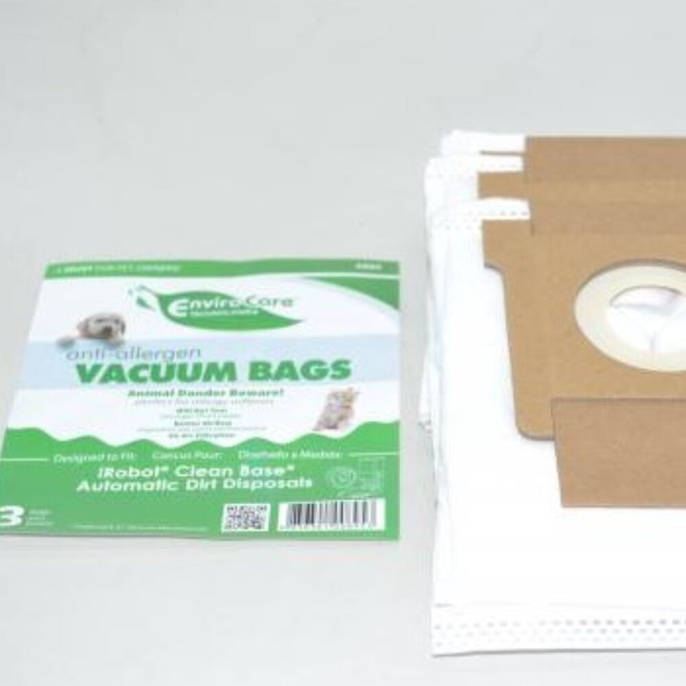 Generic Vacuum cleaner bags for IRobot Clean Base vacuum - 3 pack